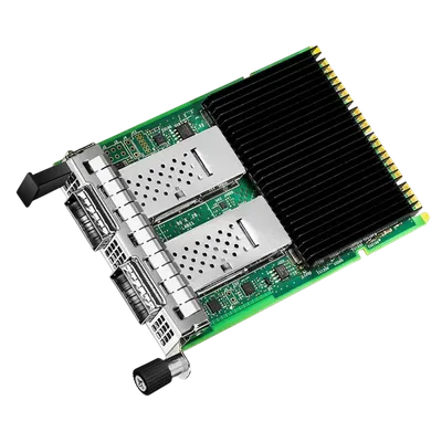 Сетевая карта/ NVIDIA ConnectX-7 OCP3.0 SFF Adapter Card, 200GbE (default mode) / NDR200 IB, Dual-port QSFP112, Multi-Host and Socket Direct capable, PCIe 5.0 x16, Crypto Disabled, Secure Boot Enabled, Thumbscrew (Pull Tab) Bracket