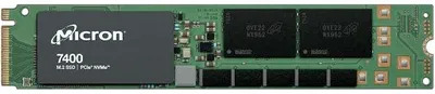Твердотельный накопитель Micron 7450 PRO 960GB NVMe M.2 (22x110mm) PCIe 4.0 x4, R5000/W1400MB/s 3D TLC 1DWPD 520K/82K IOPS 1700TBW SSD Enterprise Solid State Drive, 1 year, OEM