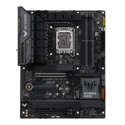 Материнская плата ASUS TUF GAMING Z790-PLUS WIFI LGA1700 ATX 4xDDR5 2xPCIEx16 PCIEx4 2xPCIEx1 4xM.2 2xUSB-C DP HDMI 2.5GLAN Wi-Fi 6Е (90MB1D80-M1EAY0)