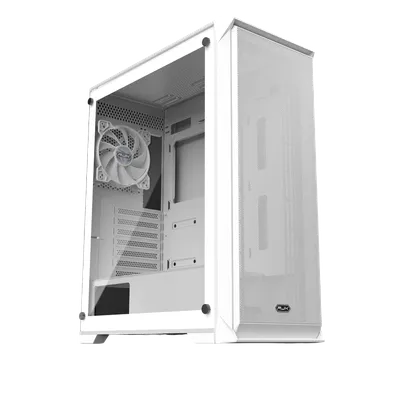 Корпус без блока питания/ Case Raijintek ARCADIA 41, Midi-Tower, TG, 1x120mm, 2xUSB-A 3.0 + 1xUSB-C, ATX, mATX, mITX White