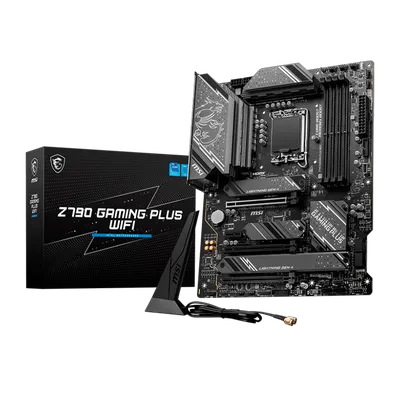 Материнская плата/ MB MSI INTEL Z790 s1700, 4xDDR5(256GB), HDMI 2.1/DP, 1xPCIe 5.0x16, 1xPCIe 4.0x16, 1xPCIe 3.0x16, 1xPCIe 3.0, 1xLAN (2.5GbE), Wi-Fi, BT, 6xSATA 6Gb/s, 4xM.2, 1xUSB-C, 3xUSB 3.2, 4xUSB 2.0, ATX