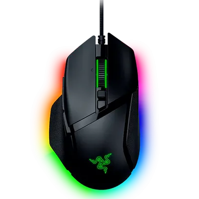 RZ01-05230100-R3M1 - Компьютерная мышь, Razer, Basilisk V3 35k, RZ01-05230100-R3M1, Проводная, Оптический сенсор Focus Pro 35K, IPS 750, Ускорение 70G, DPI 35 000, RGB, Чёрный