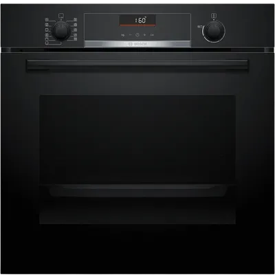 Духовой шкаф Bosch HBG536EB4, электрический, 71 л, 7 режимов, чёрный