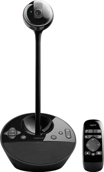Web-камера Logitech - BCC950, 1920 x 1080, USB 2.0, angle of view 78°, angle of rotation ±90°, AF, mic, speakerphone, цвет чёрный, Oem, 960-000867