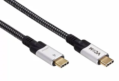 Кабель USB4 TypeC(M)--TypeC(M), 5K@60Hz, 8K@30Hz 40GBps, PD 240W, VCOM, 1.5м <CU560-1.5M>