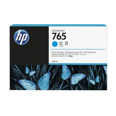 Картридж струйный HP 765 (F9J52A) голубой для HP Designjet T7200 (400мл)