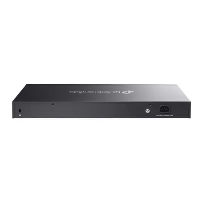 TP-link, Omada 24-портовый гигабитный управляемый стекируемый коммутатор Lite L3 c 4 слотами 10G SFP+. Порты: 24 х гигабитных порта RJ45, 4 х слота 10G SFP+, консольный порт RJ45/USB Type-C, 1 х порт USB 2.0. Спецификация: металлический корпус 1U, монтаж в стойку 19". Особенности: централизованное управление контроллером Omada SDN, стекируемый, RIP, OSPF, статическая маршрутизация, ERPS, OAM, sFlow, DDM, 802.1Q VLAN, QinQ, STP/RSTP/MSTP, IGMP Snooping, 802.1p/DSCP QoS, ACL, 802.1x, Radius/Tacacs+ авторизация, LACP, CLI, SNMP, Dual Image/Configuration, IPv6