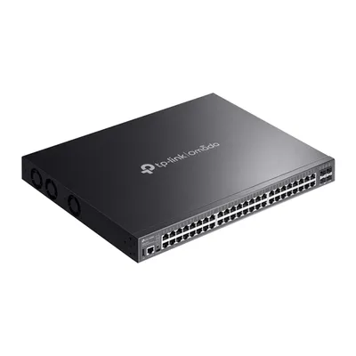SG5452XMPP Коммутатор TP-Link SG5452XMPP, Omada 48-Port Gigabit Stackable Lite L3 Managed PoE++ Switch with 4  10G  Slots
