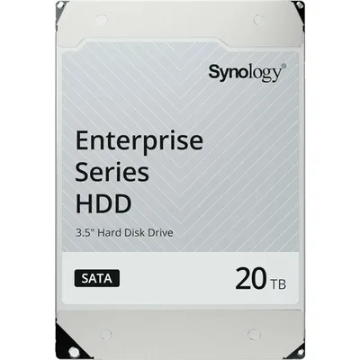 Диск HDD Synology - HAT5310, для системы хранения, SATA, 6 Гб/с, 3.5", 20 ТБ, 7200 rpm, 256MB, HAT5310-20T
