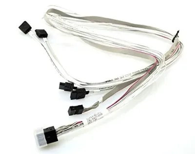 Кабель SuperMicro CBL-SAST-0556, Mini SAS HD→4×SATA, 12Gb/s