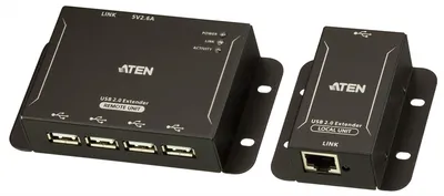 Удлинитель USB ATEN UCE3250-AT-G, 4 порта, Cat5, до 50м