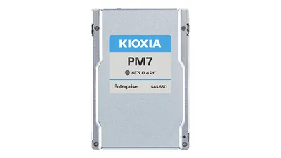 Накопитель SSD накопитель KIOXIA Enterprise SSD 2,5"(SFF), PM7-R, 15360Gb (15.36Tb), SAS 24G (SAS-4, 22,5Gbit/s), R4200/W4100Mb/s, IOPS(R4K) 720K/160K, MTTF 2,5M, 1DWPD/5Y (Read Intensive), TLC, 15mm (replace KPM61RUG15T3)