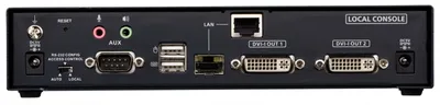 KVM-удлинитель Aten KE6940AT-AX-G, DVI-I, Dual Display, IP