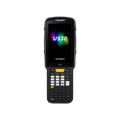 Терминал сбора данных M3 Mobile US30W GUN, Android 13.0 GMS, WVGA, 802.11 a/b/g/n/ac/ax Wi-Fi 6, SE5500, BT5.3, 4G/64G, 51K, 6700mAh Battery, Required CRD PWSP