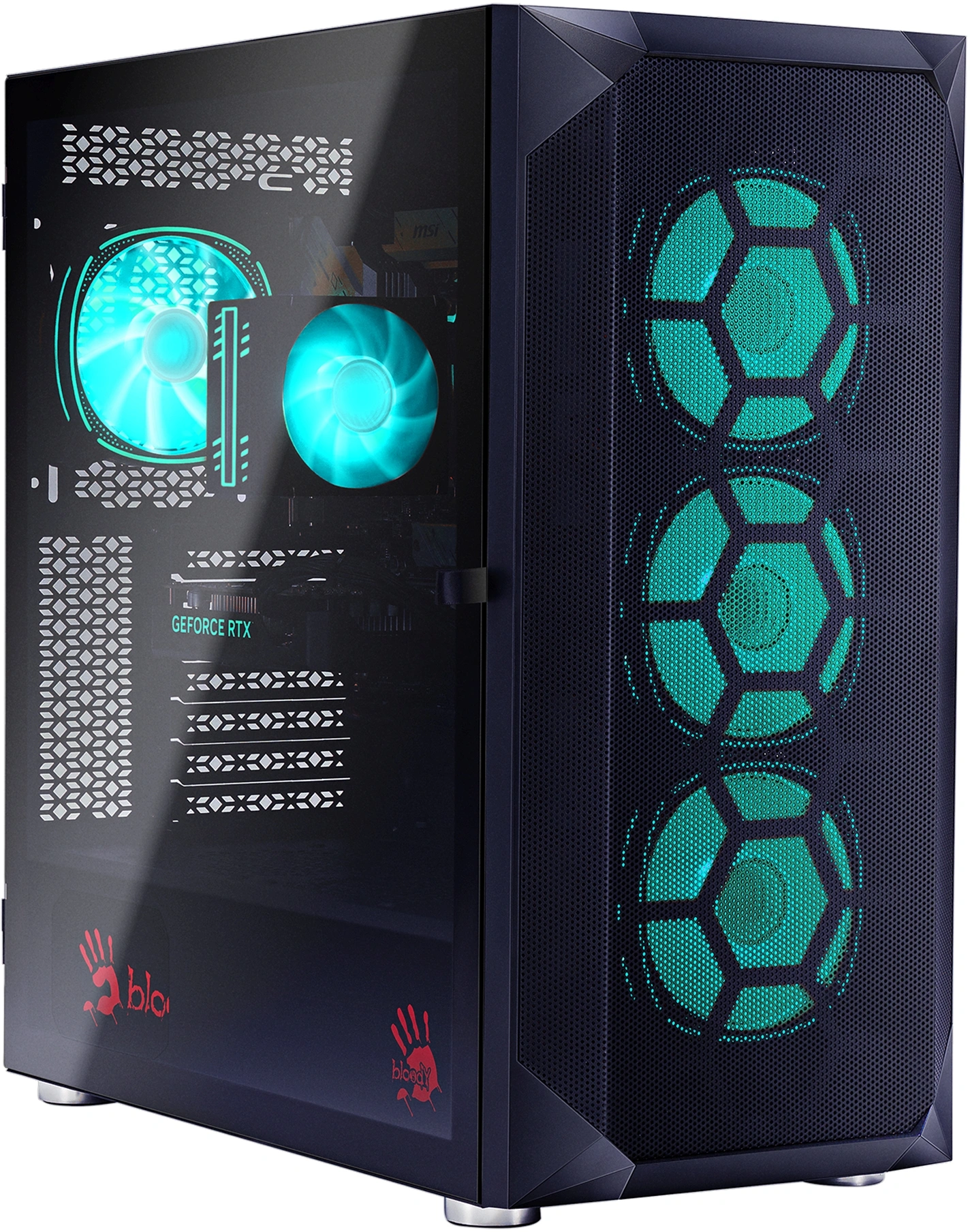 ПК Bloody BD-PC RB65C2 MT Ryzen 5 7500F/16Gb/SSD1Tb RTX4060 8Gb/W11H64/черный