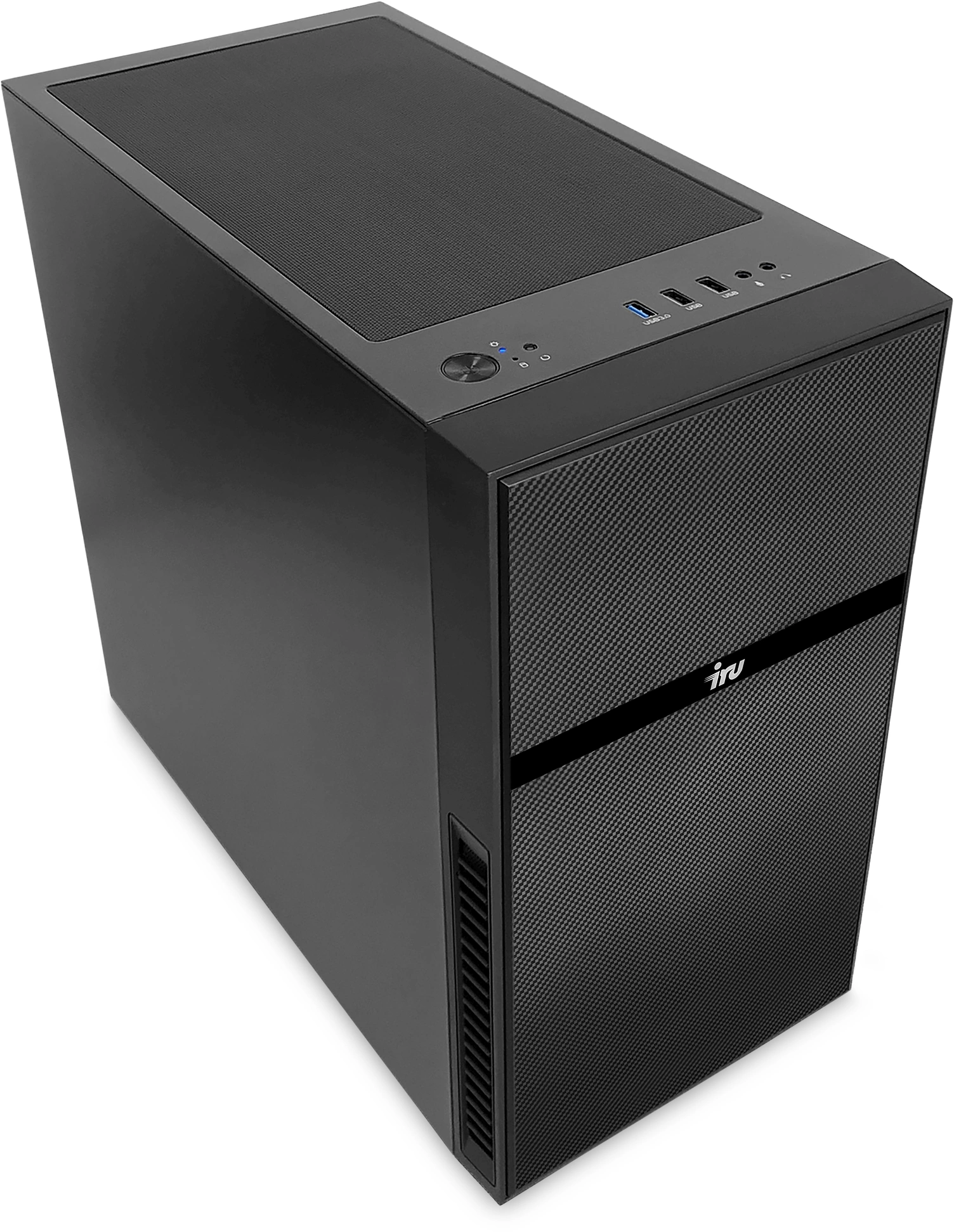 ПК IRU Strato 510B7GM MT i5 12400F (2.5) 16Gb SSD512Gb RTX4060 8Gb FreeDOS GbitEth 650W черный (2055522)