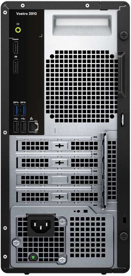 ПК Dell Vostro 3910 MT i3 12100/8Gb/1Tb 7.2k/SSD256Gb UHDG 730/DVDRW/W11Pro/m/kb/черный