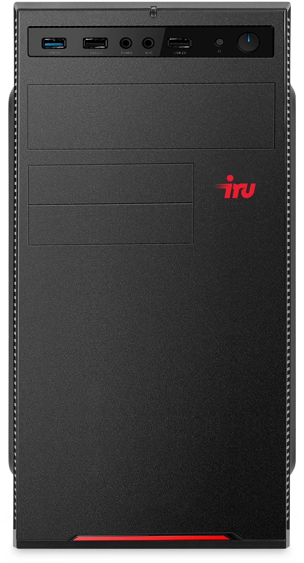 ПК IRU Опал 613 MT i3 12100 (3.3) 8Gb SSD512Gb UHDG 730 Free DOS GbitEth 400W kb мышь черный (2002031)