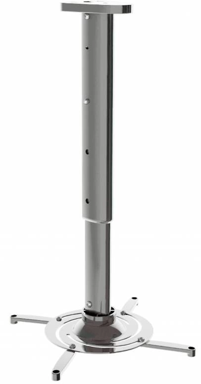Кронштейн для проектора Cactus CS-VM-PR05L-AL серебристый макс.10кг потолочный поворот и наклон