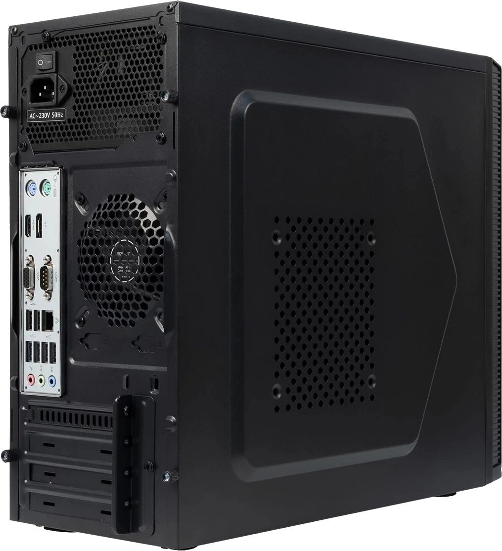 ПК Amur Нарвал A5А12 MT Ryzen 5 5600G (3.9) 16Gb SSD512Gb Vega 7 FreeDOS GbitEth 400W мышь клавиатура черный (RUS) (2105147)