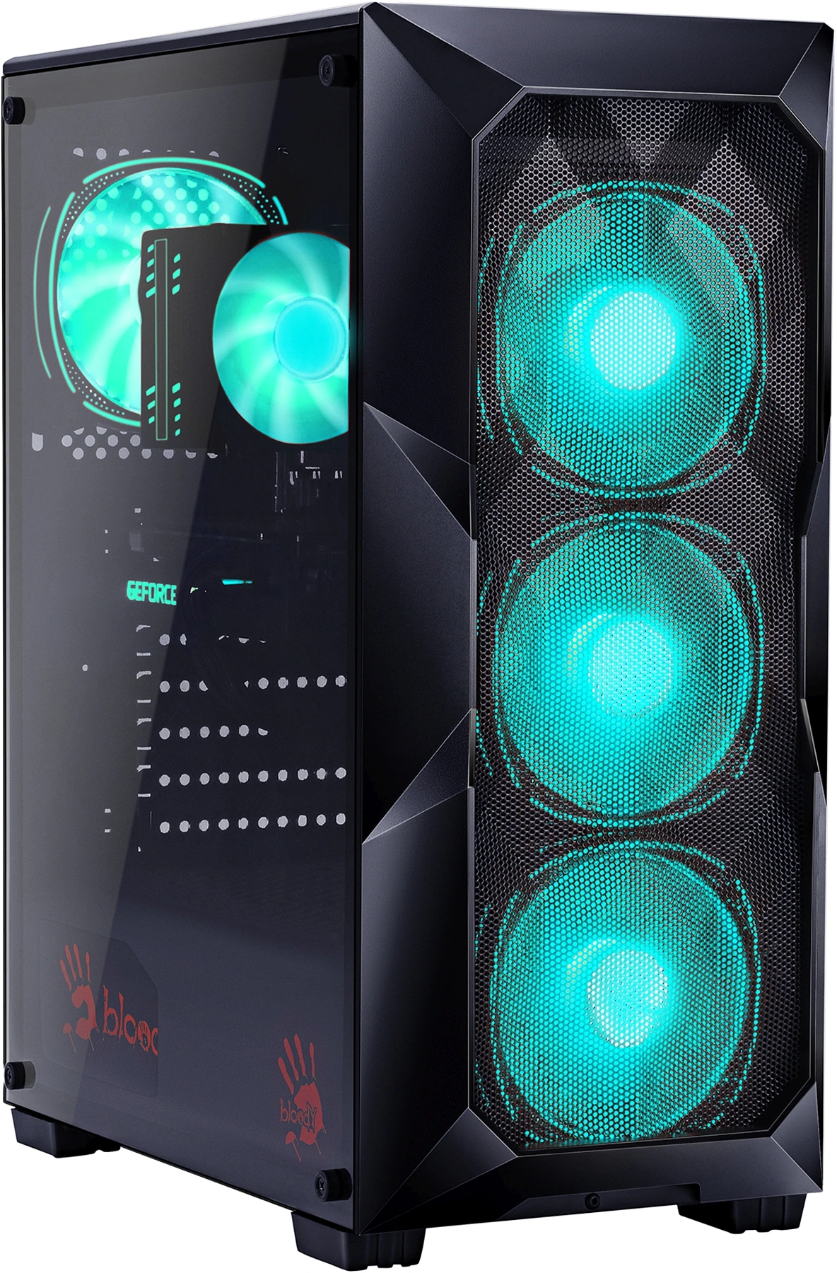 ПК Bloody BD-PC CH61C1 MT i5 12400F/16Gb/SSD1Tb RTX3050 8Gb/W11H64/черный