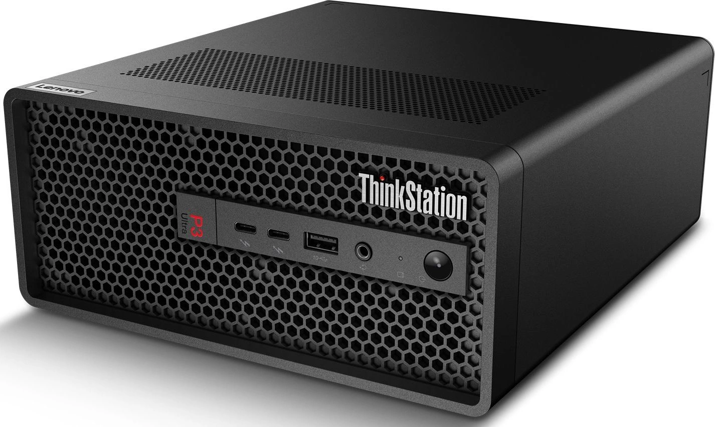 ПК Lenovo ThinkStation P3 Ultra SFF Core i9 13900 (2) 32Gb SSD1Tb UHDG 770 Windows 11 Professional 64 2.5xGbitEth+1xGbitEth 300W мышь клавиатура черный (30HBS64800)