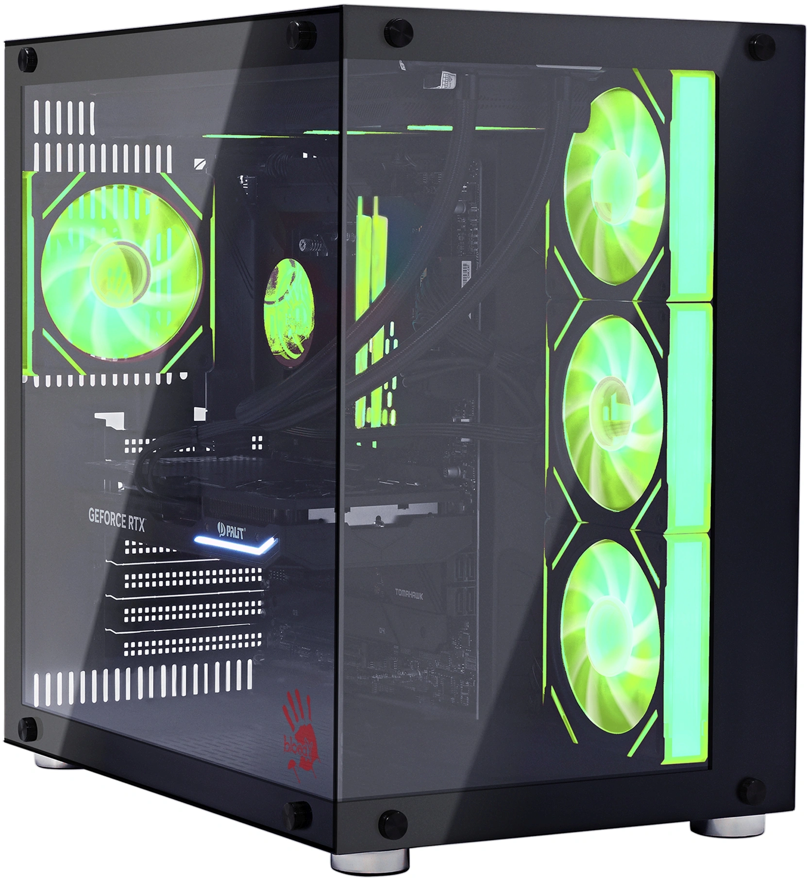 ПК Bloody BD-PC CZ79C3 MT i7 13700KF/64Gb/SSD1Tb RTX5080 16Gb/W11H64/черный