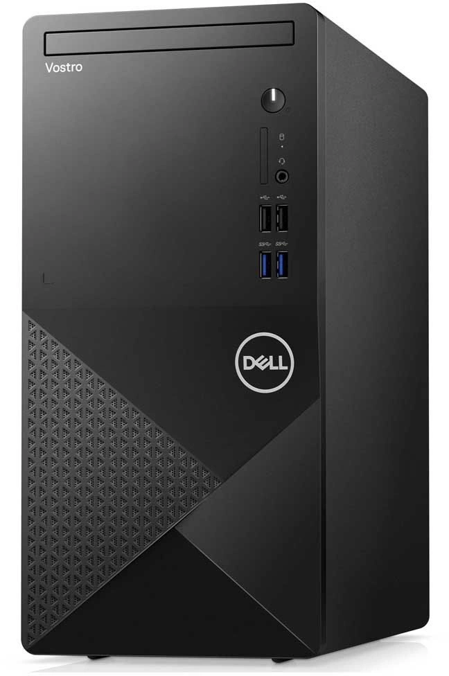 ПК Dell Vostro 3910 MT i3 12100/8Gb/1Tb 7.2k/SSD256Gb UHDG 730/DVDRW/W11Pro/m/kb/черный