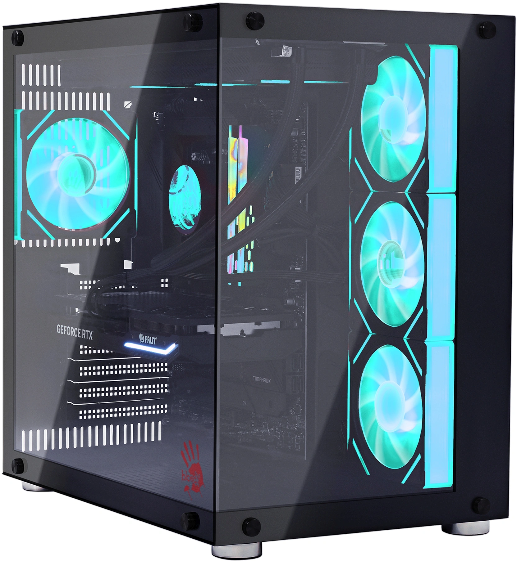 ПК Bloody BD-PC CZ79C3 MT i7 13700KF/64Gb/SSD1Tb RTX5080 16Gb/W11H64/черный