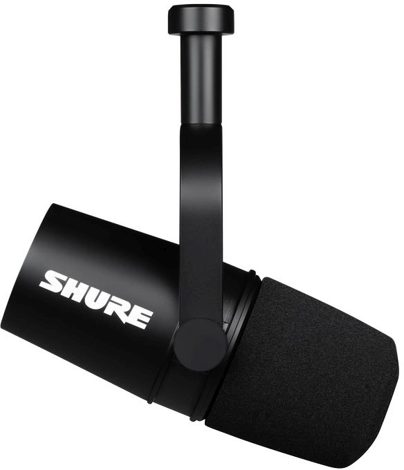 Микрофон проводной Shure MV7X черный