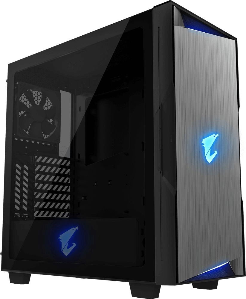 Корпус Gigabyte AORUS C300 GB-AC300G черный без БП ATX 4x120mm 4x140mm 2xUSB3.0 audio bott PSU