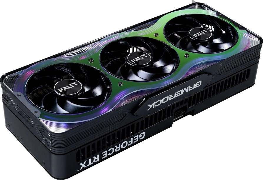 Видеокарта Palit PCI-E 5.0 PA-RTX5080 GAMEROCK OC NV RTX5080 16Gb 256bit GDDR7 2295/30000/HDMIx1/DPx