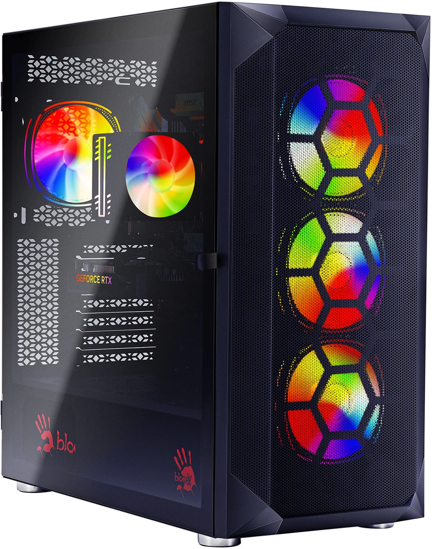 ПК Bloody BD-PC RB65C2 MT Ryzen 5 7500F/16Gb/SSD1Tb RTX4060 8Gb/W11H64/черный